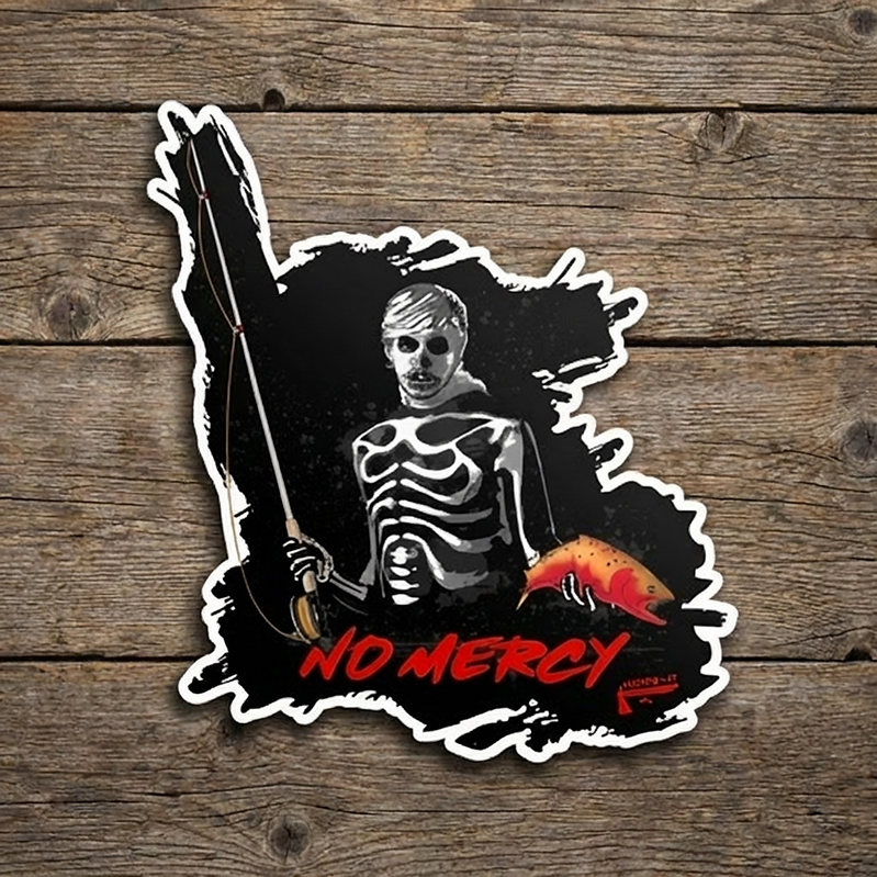 No Mercy Sticker