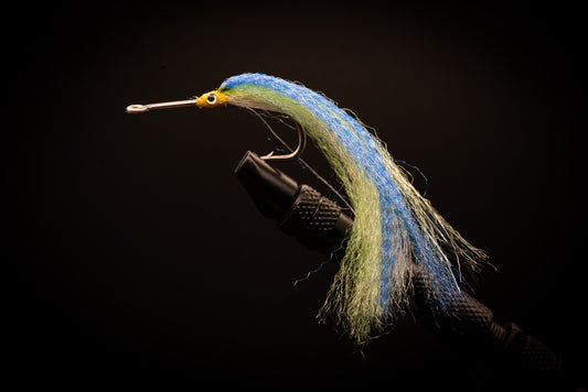 Streamer Blue Green White