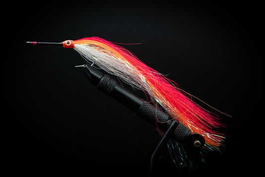 Streamer Red Orange White