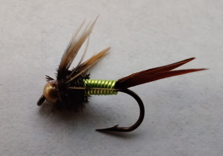 Picture of Beadhead Copper John Chartreuse