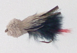 Picture of Muddler Minnow Maribou Black