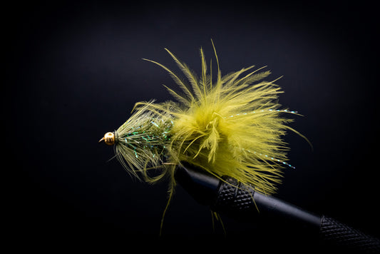 Beadhead Crystal Bugger Olive