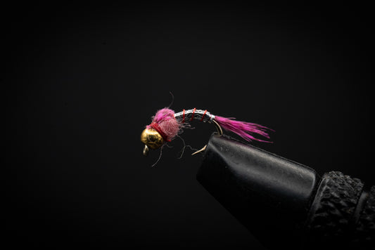 Beadhead Lightning Bug Hot Pink