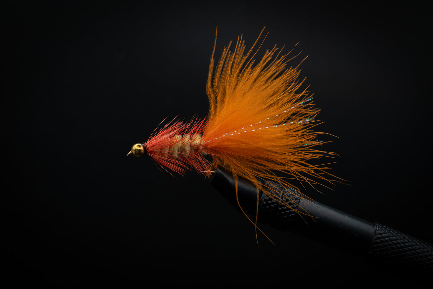 Beadhead Woolly Bugger Orange/Yellow