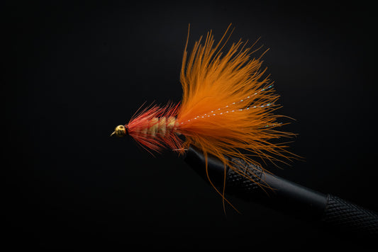 Beadhead Woolly Bugger Orange/Yellow