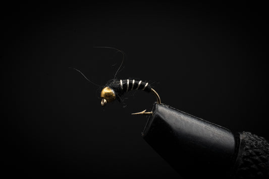 Beadhead Zebra Midge Black
