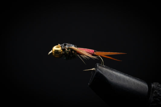 Beadhead Copper John Red
