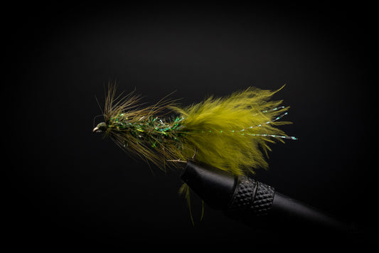 Crystal Bugger Olive