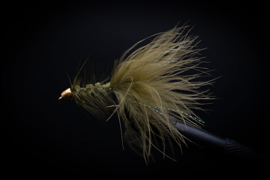 Conehead Wooly Bugger Olive
