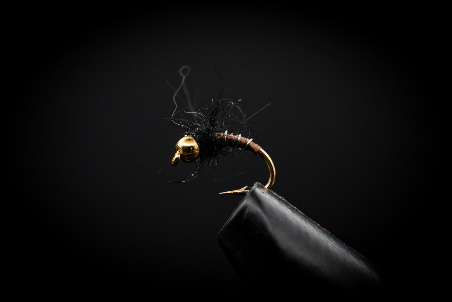 Beadhead Zebra Midge Rust