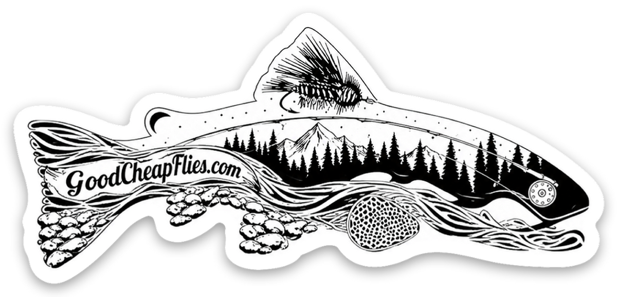 Elements of Fishing - Sticker