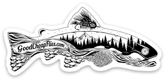 Elements of Fishing - Sticker