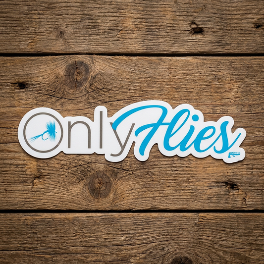 Only Flies Sticker