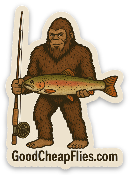 Big Foot Bow Sticker