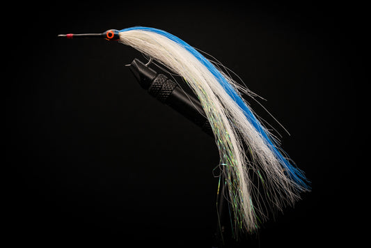 Streamer Blue White