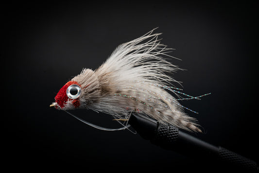 Swimming Baitfish Red White