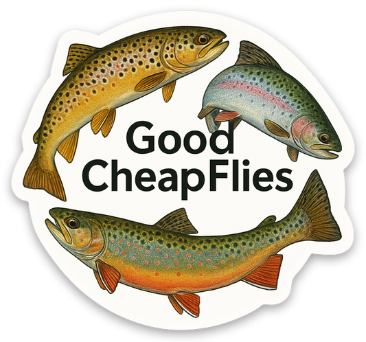 Trout Sticker